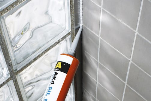 Varianter af flisefuge: Silikonefuge Varianter af flisefuge: Silikonefuge